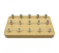 Wooden Screw Hand Training Activity Panel for Elderly Senior Adults