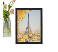 Wooden Secret Safe - Disguised Wall Holder, Picture Frame with Hidden Storage, Money Box with Secure Lock, Home Security, Protection Solution for Storing Cash and Jewelry Safely in Family Room