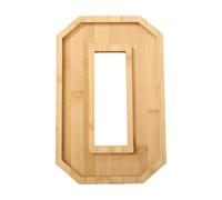 Wooden Serving Tray, Reusable Number Platter, Large Food Tray with Rustic Design, Table Decor for Charcuterie Cheese Snack, Party Accessory, Entertaining Platter for Candy Chocolate Cookie Cake Home