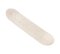 Wooden Skateboard Maple Wood Deck Unfinished Craft Board for Boys, Small DIY Skateboard Decor, 7-Ply Maple Construction