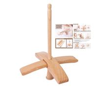 Wooden Spindles - Handcrafted Drop Spindle Tool, Durable Turkish Style Spinner for Crocheting And Weaving, Lightweight Wooden Accessory for Beginners And Professionals | Yarn Making, Knitting, Fiber
