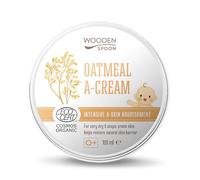Wooden Spoon Crema Lenitiva Bio per Pelle Sensibile e Atopica - Con Avena Colloidale, Calendula e Iperico, 100% Naturale, Ipoallergenica, Senza Acqua - 100 ml