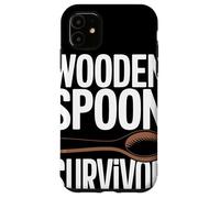 WOODEN SPOON SURVIVOR Ricordi Infanzia Umorismo Nostalgia Custodia per iPhone 11