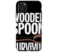 WOODEN SPOON SURVIVOR Ricordi Infanzia Umorismo Nostalgia Custodia per iPhone 11 Pro Max