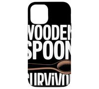WOODEN SPOON SURVIVOR Ricordi Infanzia Umorismo Nostalgia Custodia per iPhone 12/12 Pro