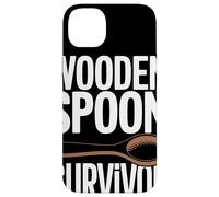 WOODEN SPOON SURVIVOR Ricordi Infanzia Umorismo Nostalgia Custodia per iPhone 14 Plus