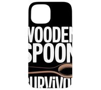 WOODEN SPOON SURVIVOR Ricordi Infanzia Umorismo Nostalgia Custodia per iPhone 15