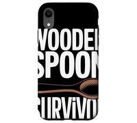 WOODEN SPOON SURVIVOR Ricordi Infanzia Umorismo Nostalgia Custodia per iPhone XR