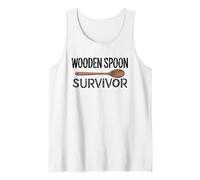 Wooden Spoon Survivor Umorismo Filippino Ricordi Famiglia Canotta