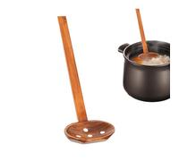 Wooden Spoons | Japanese Long Handle Soup Serving Spoon | Long Handle Wooden Spoon | Long Handle Spoons, Wooden Cooking Spoons for Eating, Mixing, Stirring