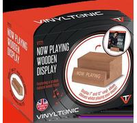 VINYLTONIC NOW PLAYING WOODEN STAND