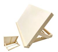 Wooden Tabletop Easel | Portable Folding Canvas Stand | Sketching, Watercolor, Oil Painting Holder | Compact Artist Gift For Students
