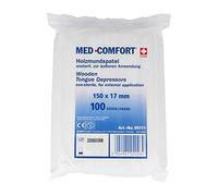 Med Comfort 09211 - Spatola per bocca in legno, 100 pezzi