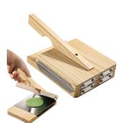 Wooden Tortilla Press,Kitchen Manual Dough Press Tool | Multifunctional gnocco Wrapper Presser, Kitchen Dough Press Tool For Gnling Wrappers, Bun Wrappers