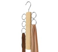 Wooden Towel Hanger And Thickened Non-Slip Household Clothes Hanger, High-Load Capacity Solid Wood Garment Rack For Wet And Dry Use, Professional Grade Anti-Slip Closet Storage Organizer