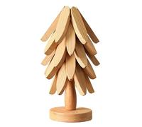 Wooden Tree Trivet,Wooden Insulation Coaster | 10 x 10 x 22 cm Anti-Scalding Cookware Coaster,for Cookware Stove Pan Cup Teapot Hot Dishes Bowl Kitchen Dining Table Apartment Dormitory Christmas