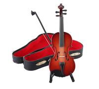 Wooden Violin Model, Musical Instrument Statue, Exquisite Violins Craft
