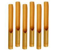 Wooden Wind Chimes - Wooden Wind Chimes for Outside | Wood for Outside | Crafting Bell Tubes | 6 pezzi Handmade Natural Wood Wood Porch, Patio, Garden