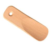 Wooden World - Calzascarpe compatto in legno, piccolo e perfetto per borse e viaggi, tascabile - 12 cm