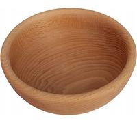 Wooden World - DI LEGNO DECORATIVO FRUTTA E NOCCIOLE CIOTOLA - STILE RUSTICO NATURALE LEGNO DI FAGGIO SERVIRE CIOTOLA PER LO SPUNTINO - 10 CM