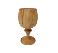 Wooden World - Grande calice in legno realizzato in legno di ciliegio ecologico e solido