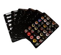 Wooden World Pagine per Tappi A Corona di Birra - Collezione di Tappi A Corona per Uomini, Perfetto, Regalo per Uomo - 5 Pagine