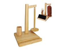 Wooden Yarn Holder -,Magnetic Yarn Spool Rack With Phone Stand | Phone Stand Yarn Holder Organizer | Yarn Holder Phone Stand Magnetic Yarn Ball Holder Spinner For Crocheting Hook Storage