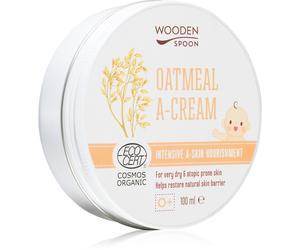 WoodenSpoon Oatmeal A-Cream crema nutriente lenitiva per pelli secche e atopiche 100 ml