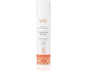 WoodenSpoon Skin Nourishment latte abbronzante per viso e corpo SPF 35 100 ml