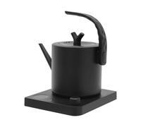 WooDerson Bollitore da 1 l in acciaio inox, bollitore per bollire l'acqua con indicatore di temperatura, fornello rapido 1000 W, tempo di riscaldamento dell'acqua 5 - 6 minuti, per famiglia, ufficio o