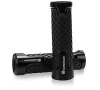 WOODEY Manopole per Manubrio Antiscivolo da 7/8 "22mm per Ducati Hypermotard 821/939 Hyperstrada 821 696 796 821 1100 1200 Impugnature (Color : Nero)