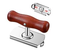 Woodgrip - Set di strumenti per aperitivi rustici per bevande, portatile, con coppia dinamometrica, levetta in acciaio massiccio, design vintage con finitura a grana grossa, per uso domestico e feste