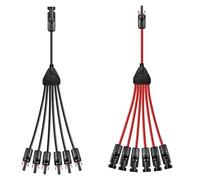WOODGUILIN 1Y6 Cavo Solare Distributore a Y 6mm² Connettore a Y