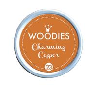 Woodies Inchiostro a Base Dye Latta Charming Rame, Acrilico, Multicolore, 3 Pezzi
