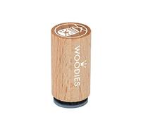 Woodies Mini Timbro Lampioncino Cinese a, Legno, 1,5 x 1,5 x 3 cm