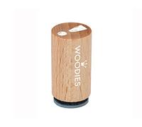 Woodies Mini Timbro Punto di esclamazione, Legno, 1,5 x 1,5 x 3 cm