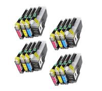 WoodJest Da 1 set a 5 set LC424 BK 424 compatibile con i materiali di consumo per stampanti DCP J1200DW J1200dw DCP J1200 per il numero di parte LC424(LC424-4set)