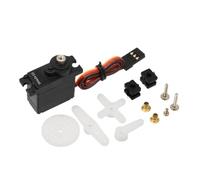WoodJest Servo RC con ingranaggio in Metallo, Coppia di 2,0 kg.cm a 4,8 V e 2,2 kg.cm a 6,0 V, Compatibile con elicotteri e aeroplani RC di Classe 450(1PCS)