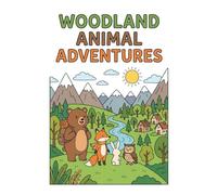 Woodland Animal Adventure: Children's Colouring Book