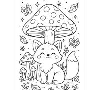 Woodland Animal Composition Notebook for Kids: Cute Fox, Owl, and Forest Friends - Wide Ruled 8.5 x 11 Notebook for School, Writing, or Journaling