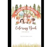 Woodland Creatures: Coloring Book