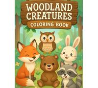 Woodland Creatures Coloring Book