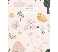 Woodland Creatures Notebook: Step into a serene forest world with this charming notebook