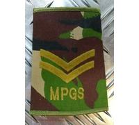 Woodland DPM Camo MPGS Pattini Da Servizio British - Vari