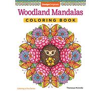 Woodland Mandalas Coloring Book