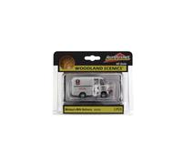 Woodland Scenics 5529 AS5529 camion auto camion latte latte latte consegna figura figura traccia HO H0 1:87 latte delivery