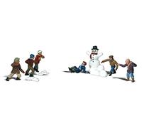 Woodland Scenics A1894 HO Snowball Fight