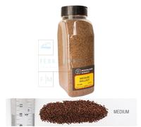 WOODLAND SCENICS B1379 - Ballast massicciata grana media, marrone. 945cm3