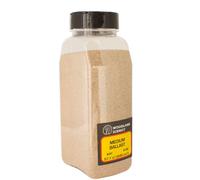 Woodland Scenics B1387 Pietrisco grosso colore sabbia con dosatore shaker