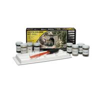 WOODLAND SCENICS C1215 - Earth Colors Kit, 8 colori specifici per rocce